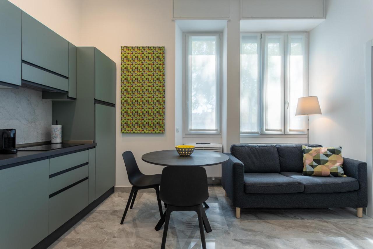 Luna Homes - Bilocale In Mac Mahon Milánó Kültér fotó